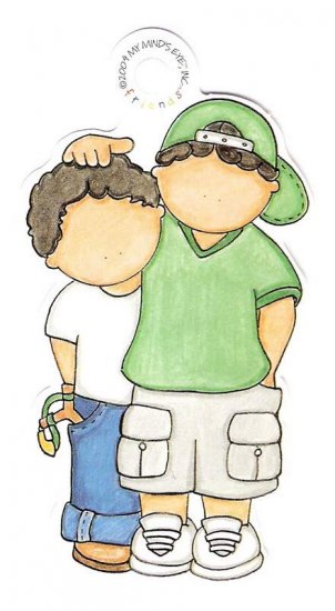 Big Brother and Me diecut My Minds Eye
