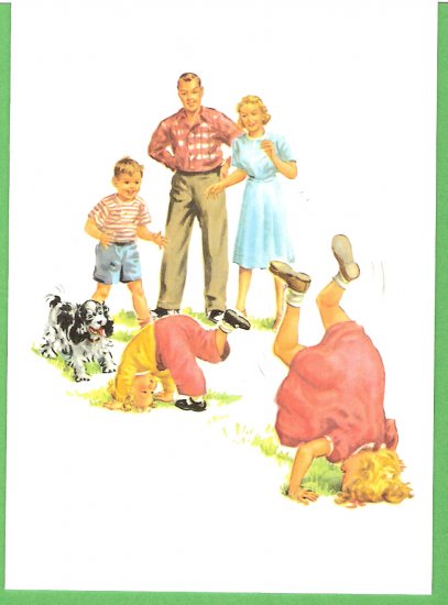 Fun with Dick and Jane greeting card NM