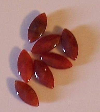 Lot of carnelian cabachons
