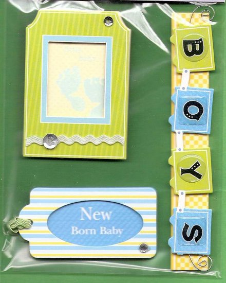 3 dimensional Baby Boy stickers MIP