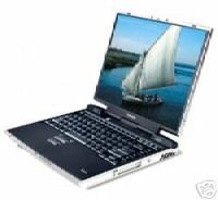 TOSHIBA PORTEGE 4000 750MHZ 256M 20G DVD WIFI XP LAPTOP