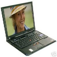 IBM T42 1.7GHZ CENTRINO 1024M 60GB CDRW/DVD SLIM LAPTOP
