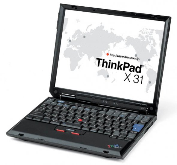 IBM X30 SLIM 1.2GHZ 512Mb 30Gb WIFI XP 12" LCD LAPTOP
