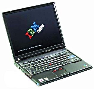 IBM T40 1.5GHZ CENTRINO 512MB 40GB CDRW/DVD WIFI LAPTOP