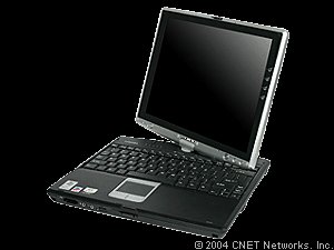 TOSHIBA CENTRINO M200 XP TABLET PC 1024MB 40GB WIFI