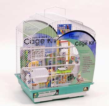 Tiel Cage Starter Kit 18x14 Wh/gr Dome Top