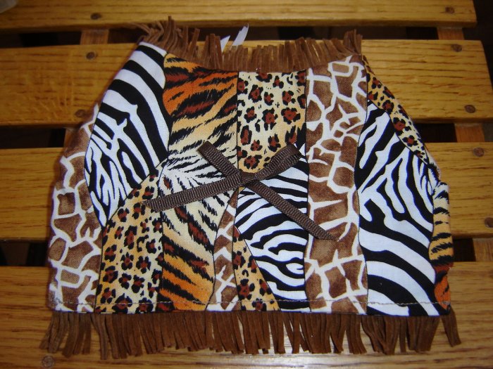 Safari Print Dog Vest