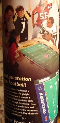 St. Louis Rams finger NFL football game- tabletop size - complete - MIP