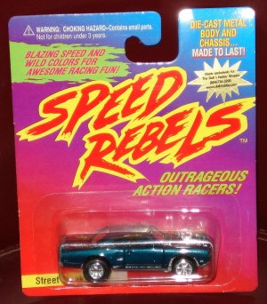Speed Rebels die cast car Street Freak, 1970 Dodge Super Bee MIP Johnny Lightning Playing Mantis