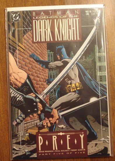 DC Comics Batman Legends of the Dark Knight #15 comic book, NM/M