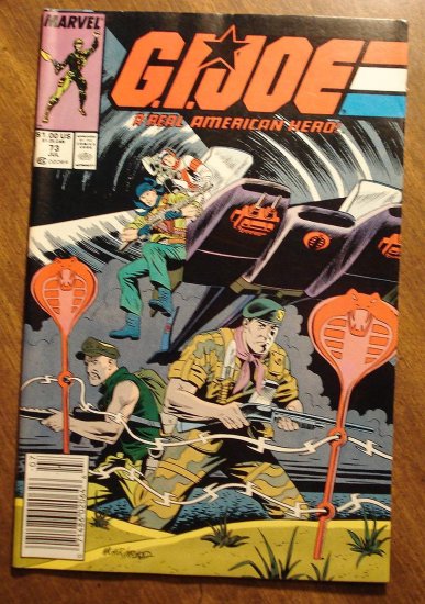 GI Joe #73 comic book - Marvel comics