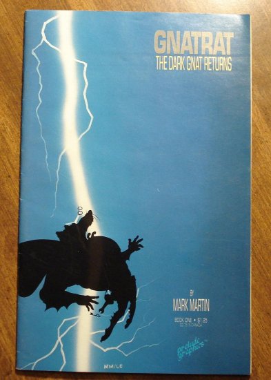 Gnatrat: The Dark Gnat Returns #1 comic book - Prelude Graphics - Batman Dark Knight Parody