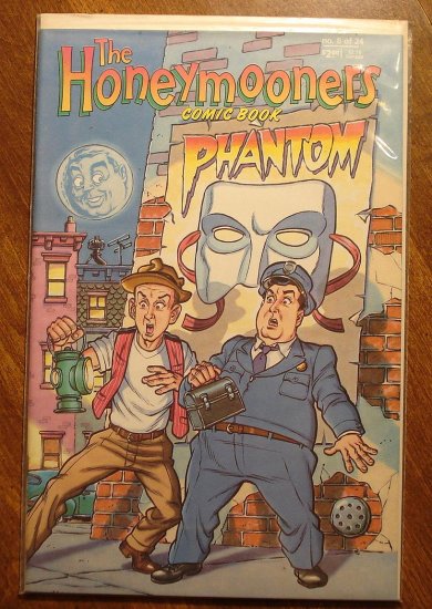 the HoneyMooners #8 comic book - Triad Publication, Jackie Gleason, Art Carney