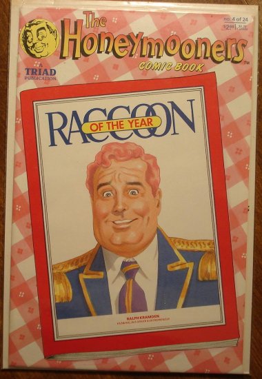 The HoneyMooners #4 comic book - Triad Publication, Jackie Gleason, Art Carney