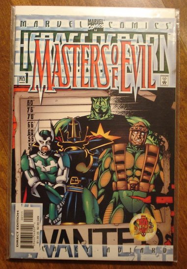 Heroes Reborn: Masters of Evil #1 comic book - Marvel comics