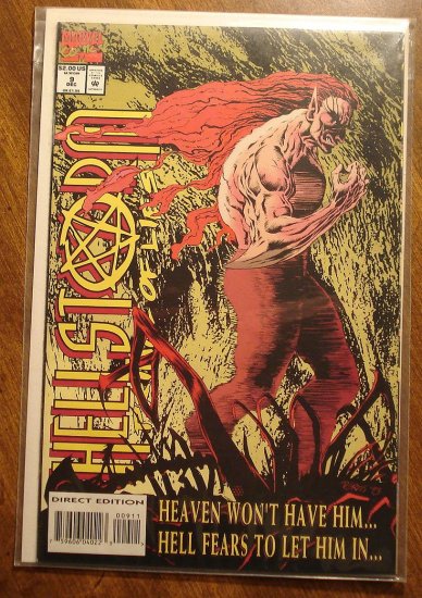 HellStorm Prince of Lies #9 comic book - Marvel comics