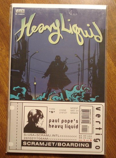 Heavy Liquid #1 comic book - DC (Vertigo) Comics