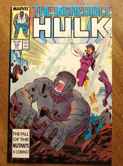 Marvel Comics - The Incredible Hulk #338 comic book