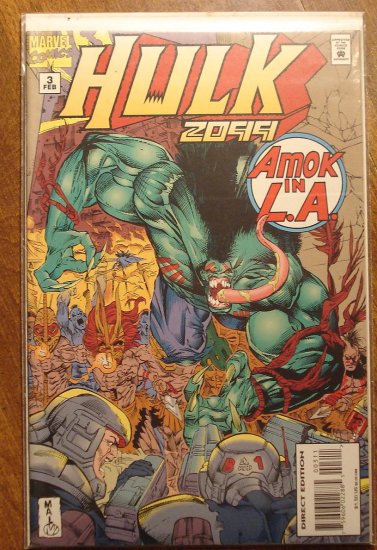 Hulk 2099 #3 comic book - Marvel Comics