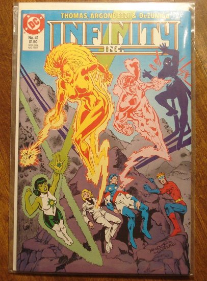Infinity Inc. #41 comic book - DC Comics