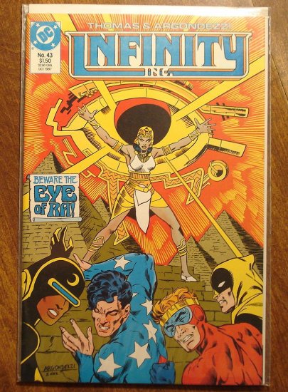 Infinity Inc. #43 comic book - DC Comics