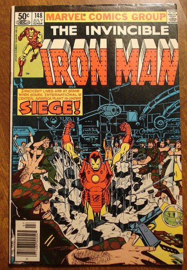 Marvel Comics - The Invincible Iron Man #148 comic book