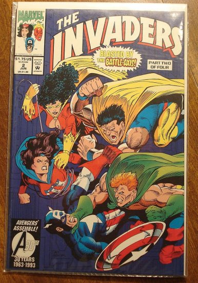Invaders #2 (of 4) comic book - Marvel comics