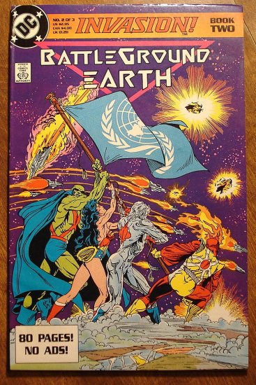 Invasion! Battleground Earth Book #2 comic book - DC Comics