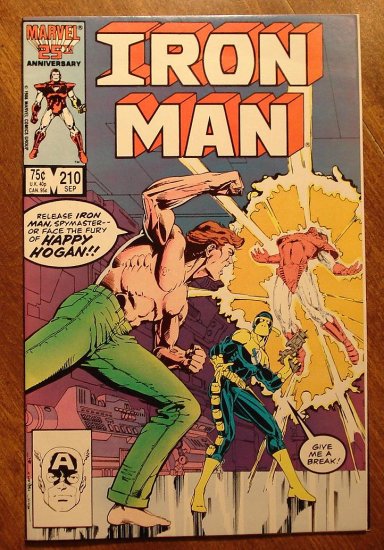 The Invincible Iron Man #210 comic book - Marvel Comics