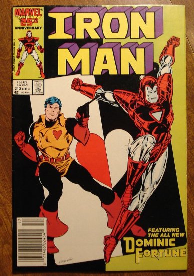 The Invincible Iron Man #213 comic book - Marvel Comics