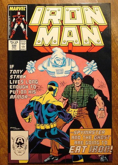 The Invincible Iron Man #220 comic book - Marvel Comics