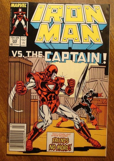 The Invincible Iron Man #228 comic book - Marvel Comics