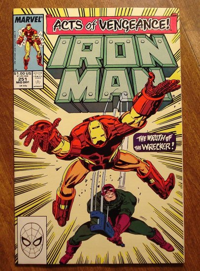 The Invincible Iron Man #251 comic book - Marvel Comics