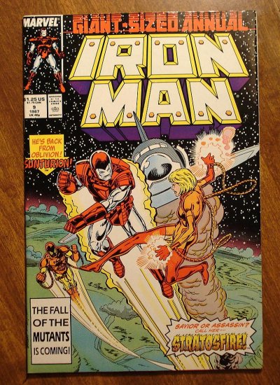 The Invincible Iron Man Annual #9 comic book - Marvel Comics