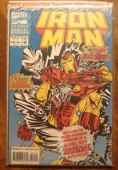 The Invincible Iron Man Annual #14 comic book - Marvel Comics
