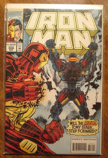 The Invincible Iron Man #308 comic book - Marvel Comics