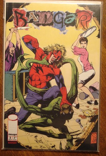 Badger #3 comic book - Image Comics