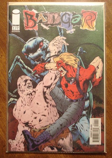 Badger #1 comic book - Image Comics