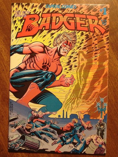 Badger #1 comic book - Capital Comics - The ORIGINAL