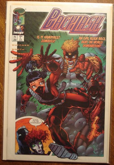 Backlash #21 comic book - Image Comics