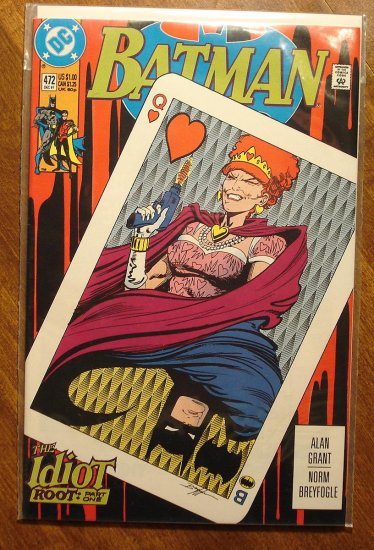 Batman #472 comic book - DC Comics