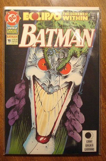 Batman Annual #16 comic book - DC Comics