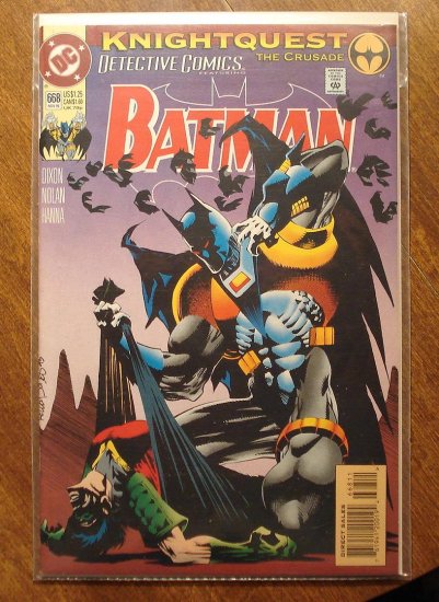 Detective Comics #668 comic book - DC Comics, Batman