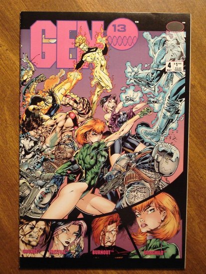 Gen 13 #4 comic book - Image comics, Gen13