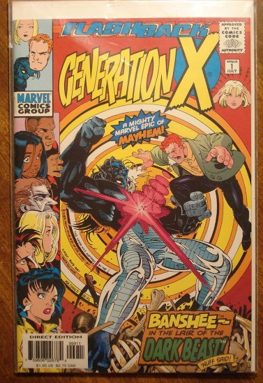 Generation X: Flashback #1 comic book - Marvel comics