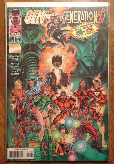 Gen 13 & Generation X #1 (cover A) comic book - Image & Marvel comics, Gen13