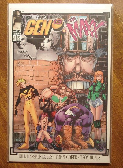Gen 13 & The Maxx #1 comic book - Image comics, Gen13