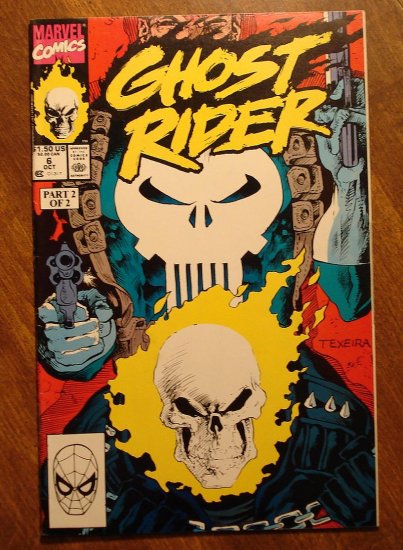 Ghost Rider #6 comic book - Marvel comics - w/ The Punisher