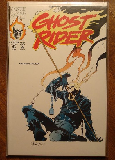 Ghost Rider #21 comic book - Marvel comics