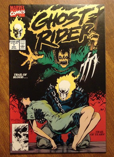 Ghost Rider #7 comic book - Marvel comics - w/ Spider-Man!